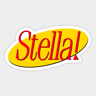 Stella Sticker